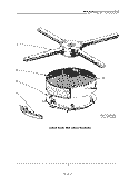 LOWER WASH ARM AND STRAINERS Diagram and Parts List for KDD20  KitchenAid Dishwasher