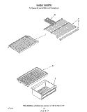 SHELF Diagram and Parts List for ET12LKLWN00  Whirlpool Refrigerator