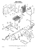 UNIT Diagram and Parts List for EHD191VKWR3  Whirlpool Refrigerator