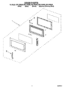 Part Location Diagram of W10816977 Whirlpool HNDLE-DOOR