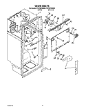 LINER Diagram and Parts List for ET25RKXXW00  Whirlpool Refrigerator
