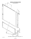DOOR AND PANEL Diagram and Parts List for 4KUDC220T0  KitchenAid Dishwasher