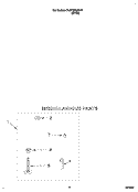 MISCELLANEOUS Diagram and Parts List for 3LSP8255BW1  Whirlpool Washer