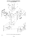 Part Location Diagram of 1111212 Whirlpool SCROLL, FAN