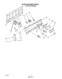 Part Location Diagram of 816470 Whirlpool Cover, Back