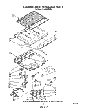 COMPARTMENT SEPARATOR Diagram and Parts List for TT16CKXWN00  Whirlpool Refrigerator