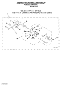 8557890 BURNER ASSEMBLY, OPTIONAL PARTS (NOT INCLUDED) Diagram and Parts List for WGD6600VU0  Whirlpool Dryer