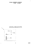 MISCELLANEOUS Diagram and Parts List for LSP9355BW0  Whirlpool Washer