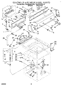 Part Location Diagram of 3430279 Whirlpool PANEL-CNTL