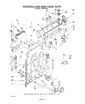 SECTION Diagram and Parts List for LA6058XSW2  Whirlpool Washer