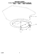 HEATER PARTS Diagram and Parts List for KUDP01ILWH2  KitchenAid Dishwasher