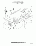 ICEMAKER PARTS Diagram and Parts List for KBFS20EVBL3  KitchenAid Refrigerator
