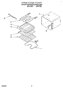 OVEN LINER Diagram and Parts List for KEBI141YWH3  KitchenAid Wall Oven