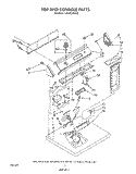 SECTION Diagram and Parts List for LE9200XWN0  Whirlpool Dryer