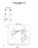 WIRING HARNESS Diagram and Parts List for LA5600XPW5  Whirlpool Washer