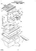Part Location Diagram of LIT2180401 Whirlpool Use & Care Guide