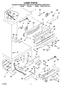 LINER Diagram and Parts List for KBRS36FKW01  KitchenAid Refrigerator