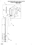 POWERSCREW AND RAM Diagram and Parts List for KCCC151EWH0  KitchenAid Trash Compactor