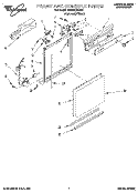 Part Location Diagram of 3376186 Whirlpool TRIM-DOOR