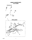 WIRING HARNESS Diagram and Parts List for TAWL650AW0  Estate Washer