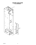 FREEZER LINER Diagram and Parts List for KSSS42DWX01  KitchenAid Refrigerator