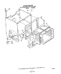 OVEN Diagram and Parts List for RF3020XVW3  Whirlpool Range