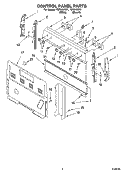 Part Location Diagram of 9761947 Whirlpool Panel, Backguard