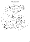 CONTROL Diagram and Parts List for KSRB22QABL12  KitchenAid Refrigerator