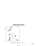 MISCELLANEOUS Diagram and Parts List for LA5700XPW1  Whirlpool Washer