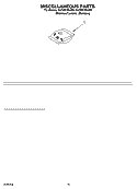 MISCELLANEOUS PARTS OPTIONAL PARTS (NOT INCLUDED) Diagram and Parts List for KUDS01DLSS0  KitchenAid Dishwasher
