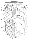 Part Location Diagram of 2210069N Whirlpool PANEL-EXT