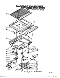 COMPARTMENT SEPARATOR Diagram and Parts List for ET18NKXYG01  Whirlpool Refrigerator