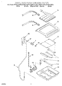 BROILER AND OVEN BURNER Diagram and Parts List for KGRT507GBL0  KitchenAid Range