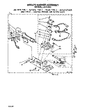 BURNER ASSEMBLY Diagram and Parts List for LG6151XSW1  Whirlpool Dryer