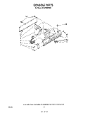 CONSOLE Diagram and Parts List for 3CA2100XMW1  Whirlpool Washer