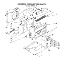 SECTION Diagram and Parts List for AHFP6520  Whirlpool Air Conditioner