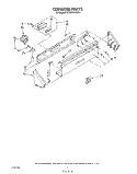 CONSOLE Diagram and Parts List for 9CA2781XSW1  Whirlpool Washer