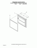 Part Location Diagram of 13092235SQ Whirlpool DOR-FIP Stainless Steel