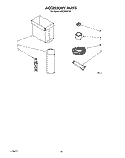 ACCESSORY Diagram and Parts List for KUCS181T0  KitchenAid Trash Compactor