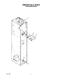 FREEZER LINER Diagram and Parts List for KSSS42MAX03  KitchenAid Refrigerator