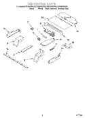 TOP VENTING, OPTIONAL Diagram and Parts List for KEBS208DSS8  KitchenAid Wall Oven