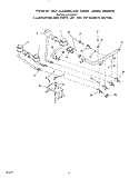 BROILER AND OVEN BURNER Diagram and Parts List for S8757W1  Roper Range