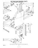 AIRFLOW AND CONTROL , LIT/OPTIONAL Diagram and Parts List for ED19MTXLWR1  Whirlpool Refrigerator