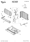 Part Location Diagram of 8199626 Whirlpool CONDENSER