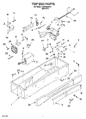 Part Location Diagram of 8181555 Whirlpool GROMMET