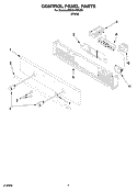 Part Location Diagram of 8186858 Whirlpool CLAMP