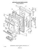REFRIGERATOR DOOR Diagram and Parts List for ET22DMXVF01  Whirlpool Refrigerator