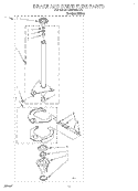 BRAKE AND DRIVE TUBE Diagram and Parts List for TAWB600EQ1  Estate Washer