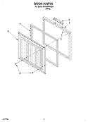 SECTION Diagram and Parts List for EH100FXKQ00  Whirlpool Freezer