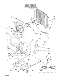 UNIT PARTS Diagram and Parts List for KUIA15NLHS5  KitchenAid Ice Maker